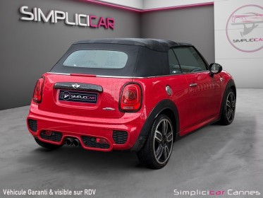 Mini cabriolet f57 lci 231 ch john cooper works bva8 finition jcw pro occasion cannes (06) simplicicar simplicibike france