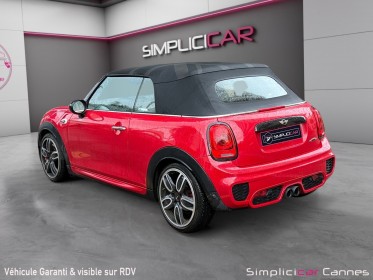 Mini cabriolet f57 lci 231 ch john cooper works bva8 finition jcw pro occasion cannes (06) simplicicar simplicibike france