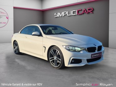 Bmw serie 4 cabriolet f33 lci 420d 190 ch bva8 m sport garantie 12 mois / entretiens complet bmw a jour occasion simplicicar...