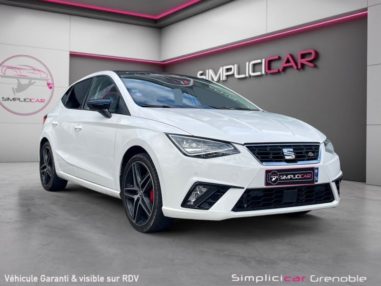 Seat ibiza 1.0 ecotsi 115 ch s/s bvm6 fr / toit ouvrant occasion simplicicar grenoble simplicicar simplicibike france