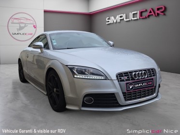 Audi tts coupe 2.0 tfsi 272 quattro s-tronic occasion  simplicicar nice - pfvauto simplicicar simplicibike france