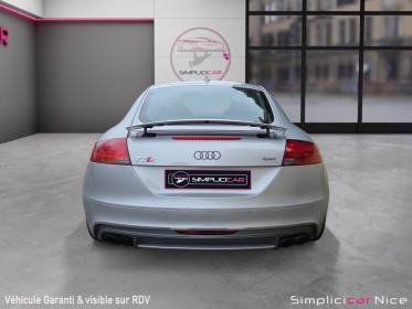 Audi tts coupe 2.0 tfsi 272 quattro s-tronic occasion  simplicicar nice - pfvauto simplicicar simplicibike france