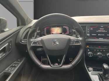 Seat leon 2.0 tsi 190 start/stop dsg7 fr toit ouvrant garantie 12 mois occasion simplicicar vienne simplicicar simplicibike...