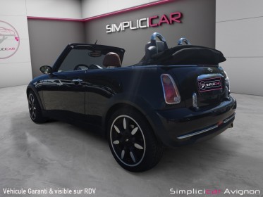 Mini cabriolet r52 cooper 1.6 115ch sidewalk entretien a jour occasion avignon (84) simplicicar simplicibike france