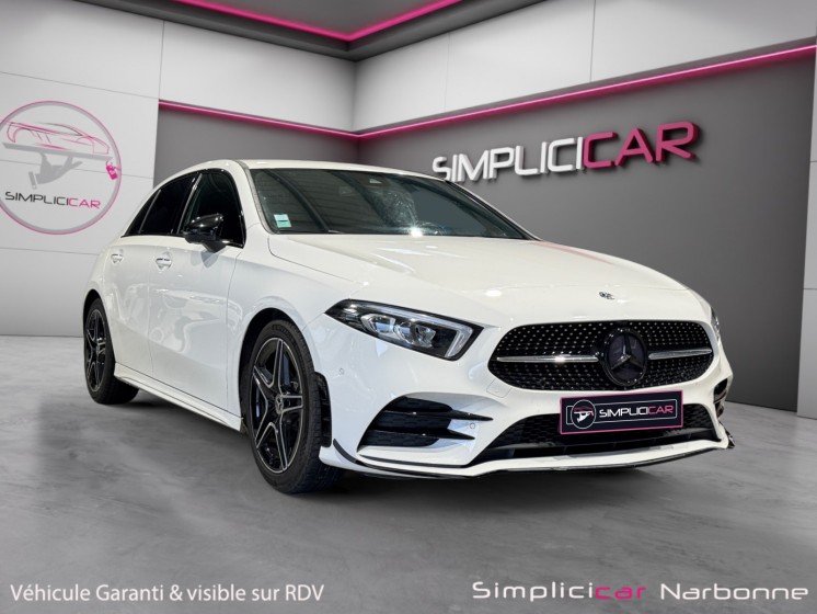 Mercedes classe a 200 7g-dct amg line garantie 12 mois sièges chauffant burmester camera de recul occasion simplicicar...
