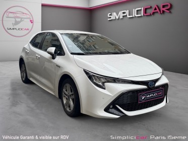 Toyota corolla hybride my21 122h dynamic occasion paris 15ème (75) simplicicar simplicibike france