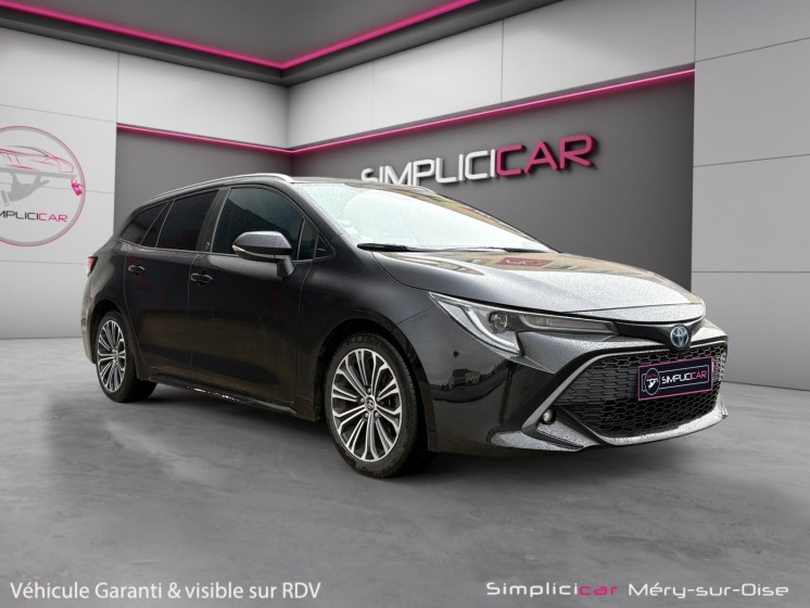 Toyota corolla touring sports hybride my21 122h design team deutschland covering noir camera de recul garantie toyota relax...