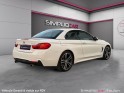 Bmw serie 4 cabriolet f33 440i 326cv propulsion - suivi entretien - pack m-sport - intérieur cuir - harman kardon -...