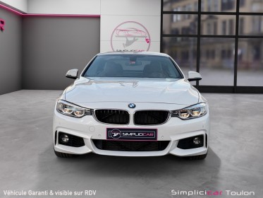 Bmw serie 4 cabriolet f33 440i 326cv propulsion - suivi entretien - pack m-sport - intérieur cuir - harman kardon -...