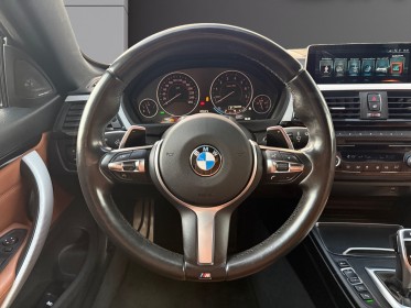 Bmw serie 4 cabriolet f33 440i 326cv propulsion - suivi entretien - pack m-sport - intérieur cuir - harman kardon -...
