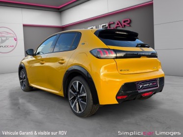 Peugeot 208 electrique 50 kwh 136ch gt line occasion simplicicar limoges  simplicicar simplicibike france
