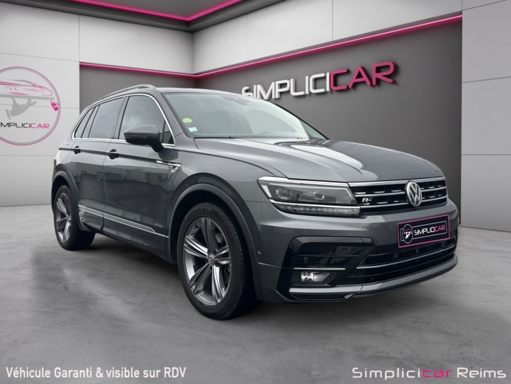 Volkswagen tiguan r line 2.0 tdi 150 ch dsg7 carat - garantie 12 mois occasion simplicicar reims simplicicar simplicibike...