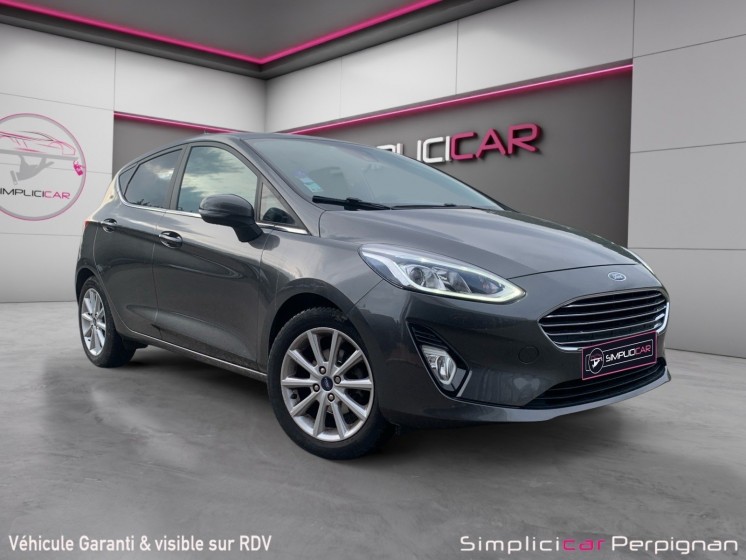 Ford fiesta 1.0 ecoboost 100 ch ss bvm6 titanium / garantie 12 mois occasion simplicicar perpignan  simplicicar simplicibike...