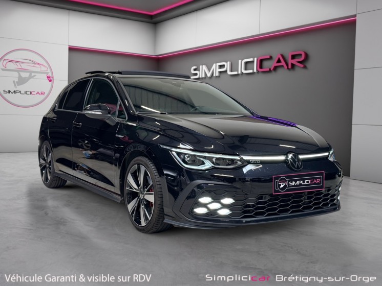 Volkswagen golf 2.0 tdi scr 200 dsg7 gtd toit ouvrant/ garantie 12mois origine france occasion simplicicar bretigny-sur-orge...