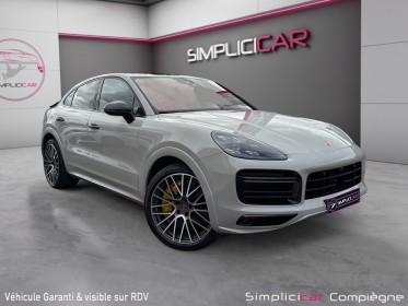 Porsche cayenne coupe turbo s e-hybrid 4.0 v8 680 ch gris craie - full - faible km - immat fr - occasion simplicicar...