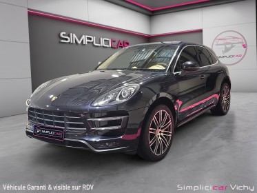 Porsche macan turbo 3.6l v6 400 ch pdk française révisée porsche approved sièges electriques toit ouvrant occasion...