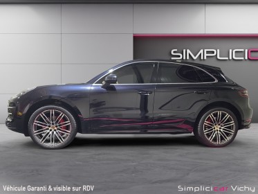 Porsche macan turbo 3.6l v6 400 ch pdk française révisée porsche approved sièges electriques toit ouvrant occasion...