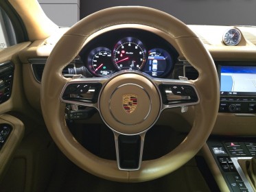 Porsche macan turbo 3.6l v6 400 ch pdk française révisée porsche approved sièges electriques toit ouvrant occasion...