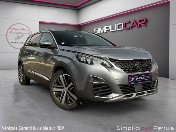 Peugeot 5008 2.0 bluehdi 180ch ss eat6 gt 7 places attelage caméra de recul carplay garantie 12 mois occasion simplicicar...