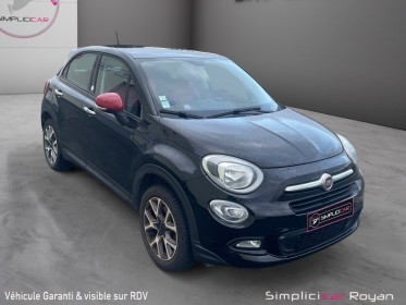 Fiat 500x e-torq 1.6 110 ch rosso amore edizione garantie 12 mois occasion simplicicar royan simplicicar simplicibike france