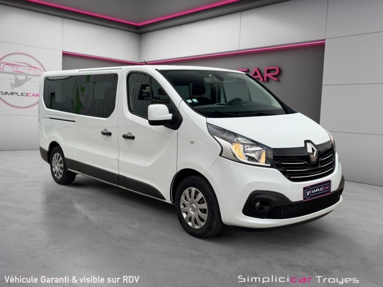 Renault trafic 1.6 dci 125 intens attelage 2 portes coulissantes cartes mains libres garantie 12 mois occasion barberey...