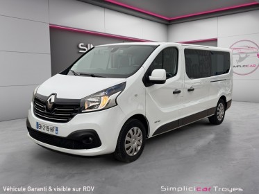 Renault trafic 1.6 dci 125 intens attelage 2 portes coulissantes cartes mains libres garantie 12 mois occasion barberey...