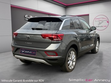 Volkswagen t-roc 2.0 tdi 150 start/stop dsg7 style, garanti constructeur jusqu'en 2029 occasion simplicicar annecy...