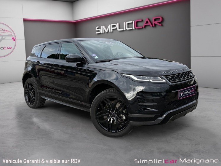 Land rover range rover evoque  p200 mhev 200 ch awd r-dynamic se - toit ouvrant - full black - camera de recul - garantie...