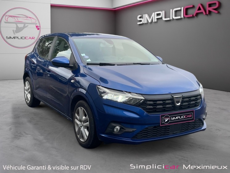 Dacia sandero eco-g 100 confort garantie 12 mois occasion simplicicar meximieux simplicicar simplicibike france