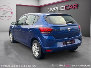 Dacia sandero eco-g 100 confort garantie 12 mois occasion simplicicar meximieux simplicicar simplicibike france