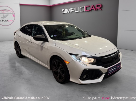 Honda civic 2018 1.0 i-vtec 126ch executive garantie 12 mois occasion montpellier (34) simplicicar simplicibike france