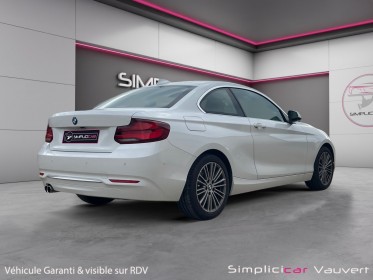 Bmw serie 2 coupe f22 lci2 220d 190 ch luxury, cuir dakota cognac, caméra, garantie 12 mois occasion simplicicar lunel...