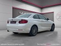 Bmw serie 2 coupe f22 lci2 220d 190 ch luxury, cuir dakota cognac, caméra, garantie 12 mois occasion simplicicar lunel...