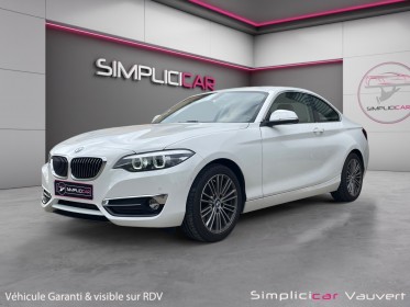 Bmw serie 2 coupe f22 lci2 220d 190 ch luxury, cuir dakota cognac, caméra, garantie 12 mois occasion simplicicar lunel...
