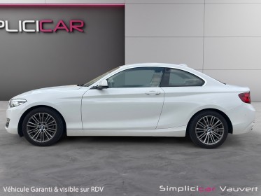 Bmw serie 2 coupe f22 lci2 220d 190 ch luxury, cuir dakota cognac, caméra, garantie 12 mois occasion simplicicar lunel...