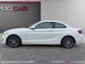 Bmw serie 2 coupe f22 lci2 220d 190 ch luxury, cuir dakota cognac, caméra, garantie 12 mois occasion simplicicar lunel...