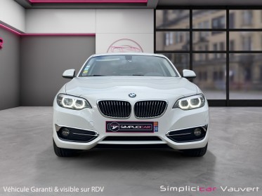 Bmw serie 2 coupe f22 lci2 220d 190 ch luxury, cuir dakota cognac, caméra, garantie 12 mois occasion simplicicar lunel...