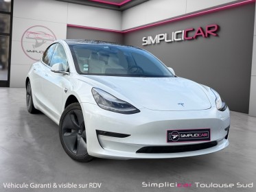Tesla model 3 long range dual motor awd accélération boost garantie constructeur occasion simplicicar toulouse sud...