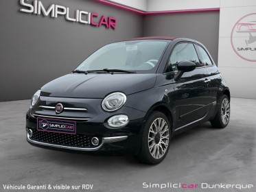 Fiat 500c serie 6 1.2 69 ch lounge toit ouvrant radar stationnement ar bluetooth garantie 12 mois occasion simplicicar...