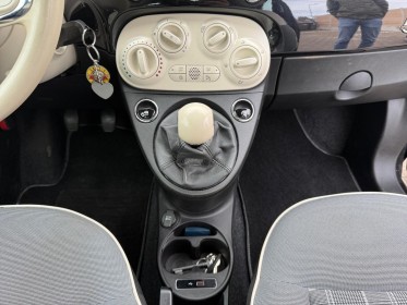 Fiat 500c serie 6 1.2 69 ch lounge toit ouvrant radar stationnement ar bluetooth garantie 12 mois occasion simplicicar...
