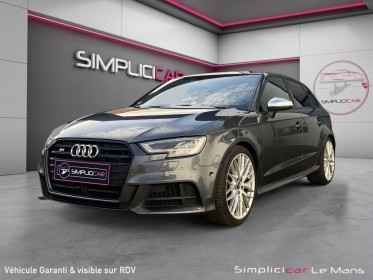 Audi s3 sportback 2.0 tfsi 310 s tronic 7 quattro garantie 12 mois occasion simplicicar le mans simplicicar simplicibike france