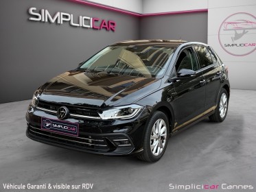 Volkswagen polo dsg7 style 1.0 tsi 110 ss occasion cannes (06) simplicicar simplicibike france