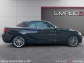 Bmw serie 2 cabriolet f23 218i 136 ch luxury occasion cannes (06) simplicicar simplicibike france