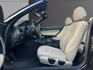 Bmw serie 2 cabriolet f23 218i 136 ch luxury occasion cannes (06) simplicicar simplicibike france