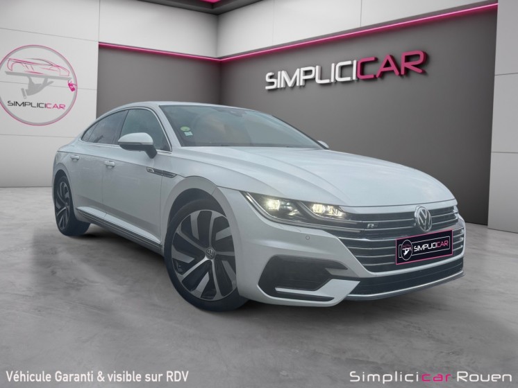 Volkswagen arteon 2.0 tdi 150 bmt bvm6 r-line occasion simplicicar rouen simplicicar simplicibike france