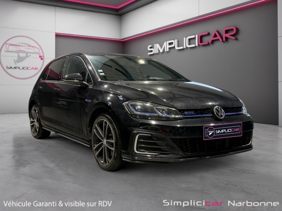Volkswagen golf 7.5 gte carplay caméra de recul garantie 12 mois occasion simplicicar narbonne simplicicar simplicibike france
