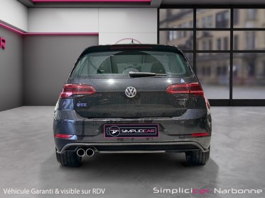 Volkswagen golf 7.5 gte carplay caméra de recul garantie 12 mois occasion simplicicar narbonne simplicicar simplicibike france