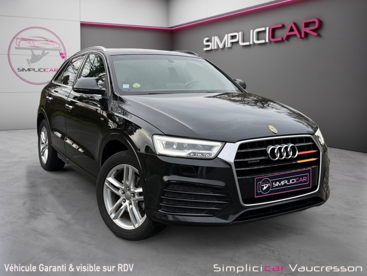 Audi q3 q3 2.0 tdi 184 ch s tronic 7 quattro ambition luxe occasion simplicicar vaucresson simplicicar simplicibike france