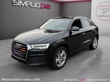 Audi q3 q3 2.0 tdi 184 ch s tronic 7 quattro ambition luxe occasion simplicicar vaucresson simplicicar simplicibike france