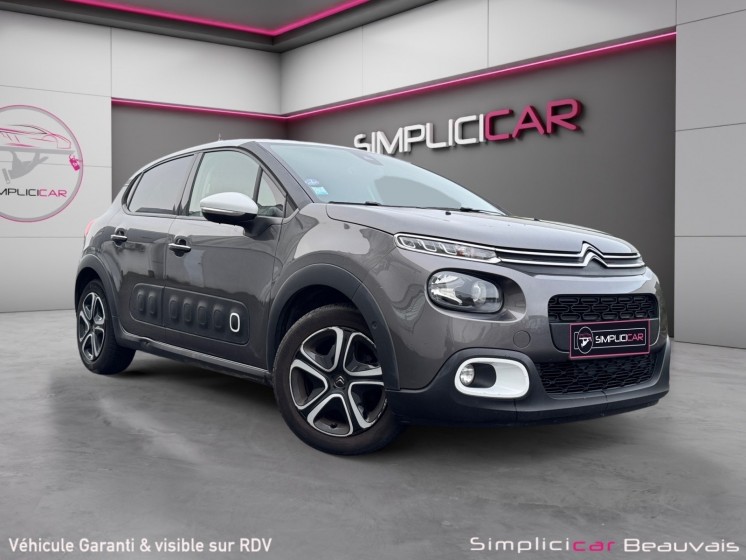Citroen c3 c3 puretech 82 ss bvm5 shine occasion parc voitures beauvais simplicicar simplicibike france